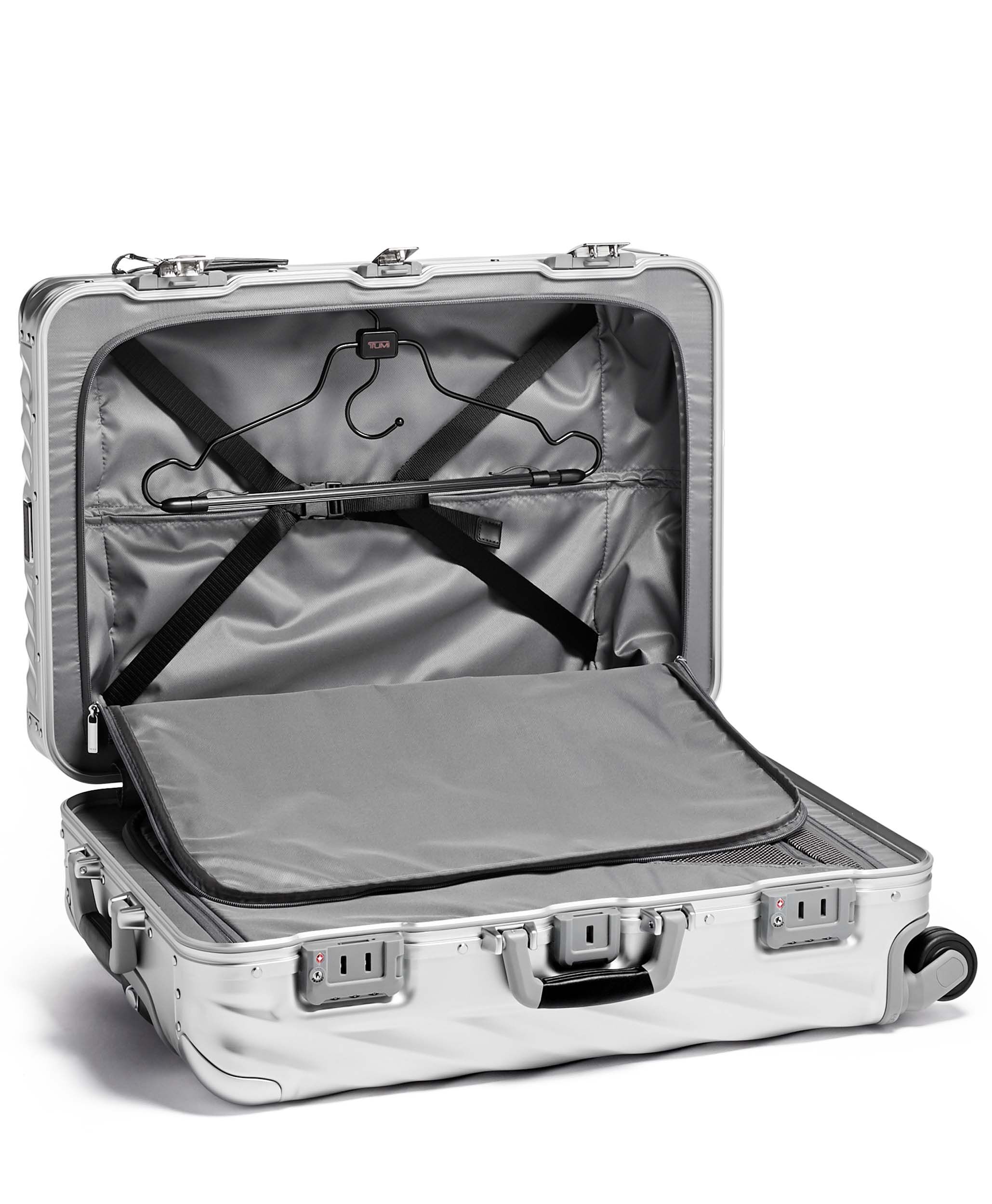 19 Degree Aluminium Short Trip Checked Luggage 66 cm TUMI