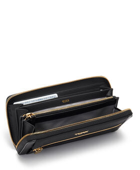 Kontinentale Brieftasche mit Rundumreißverschluss Voyageur Slg