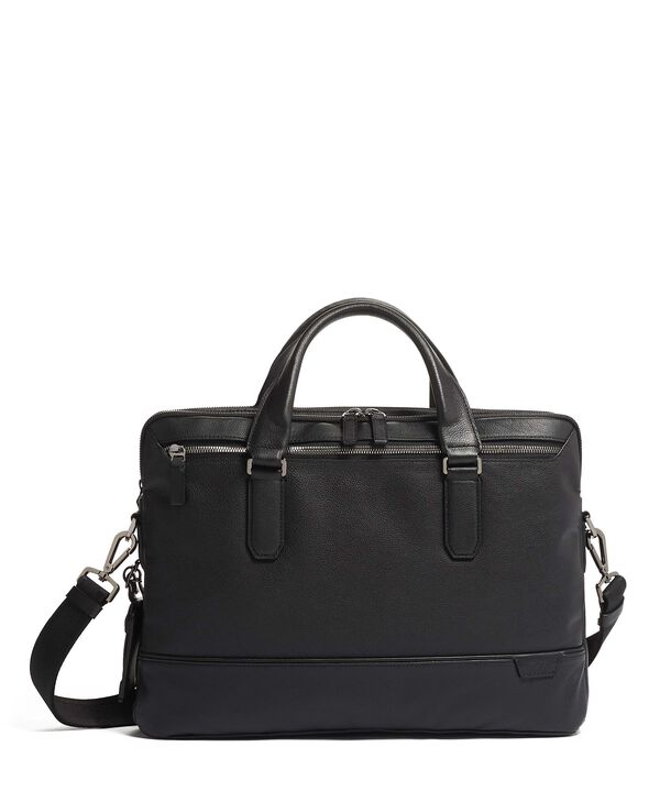 Harrison Porte-documents en cuir Slim Sycamore