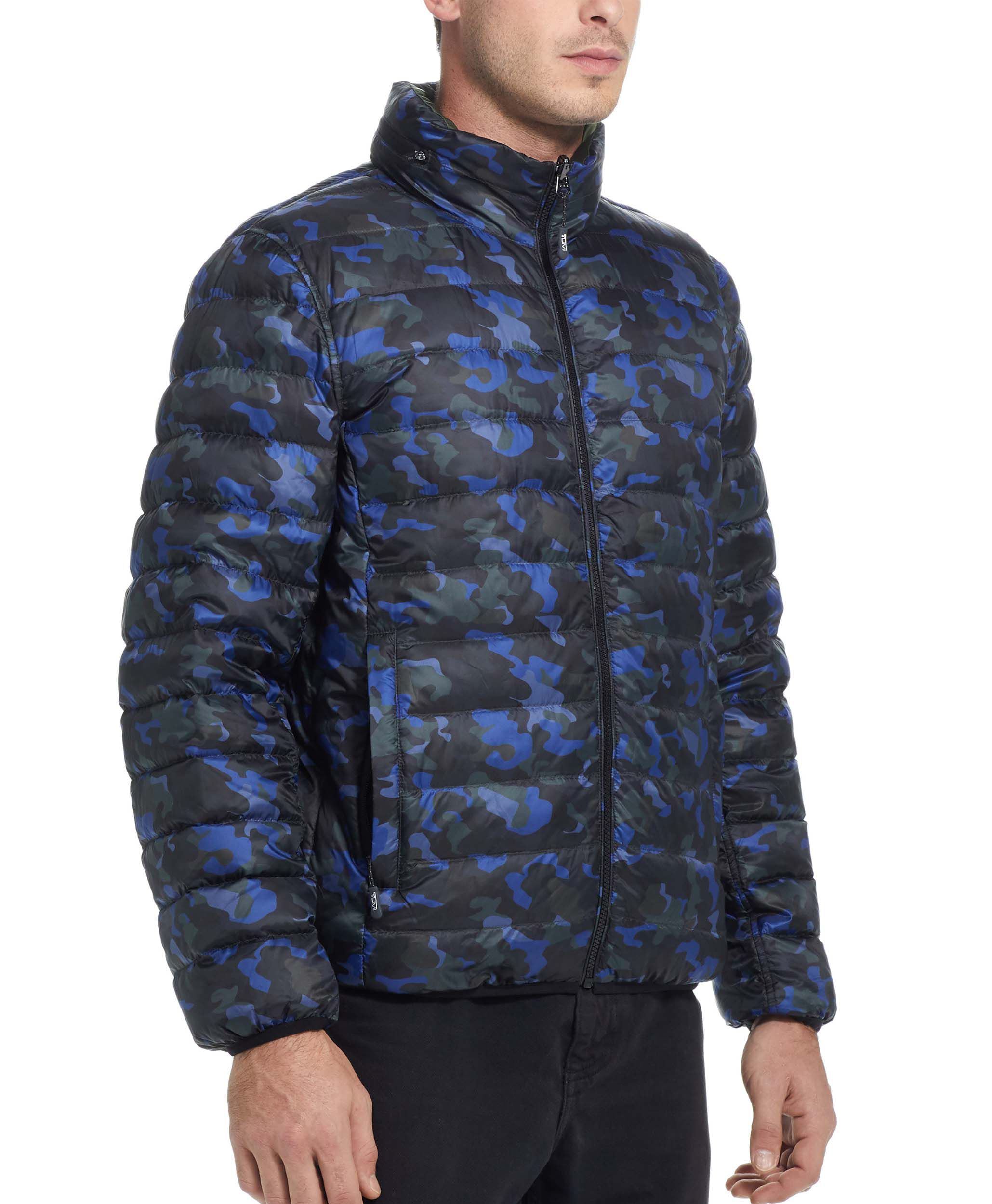 reversible packable puffer jacket