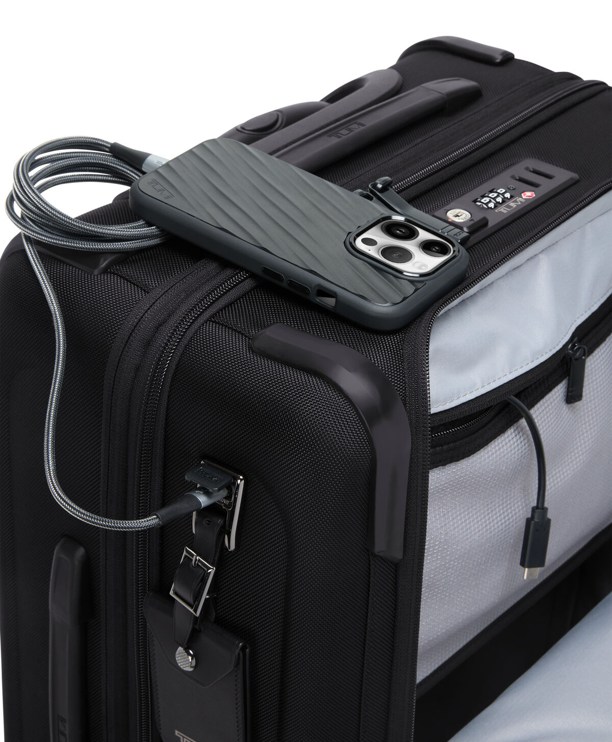 TUMI Valise cabine Extensible Large Dual Access 55 cm