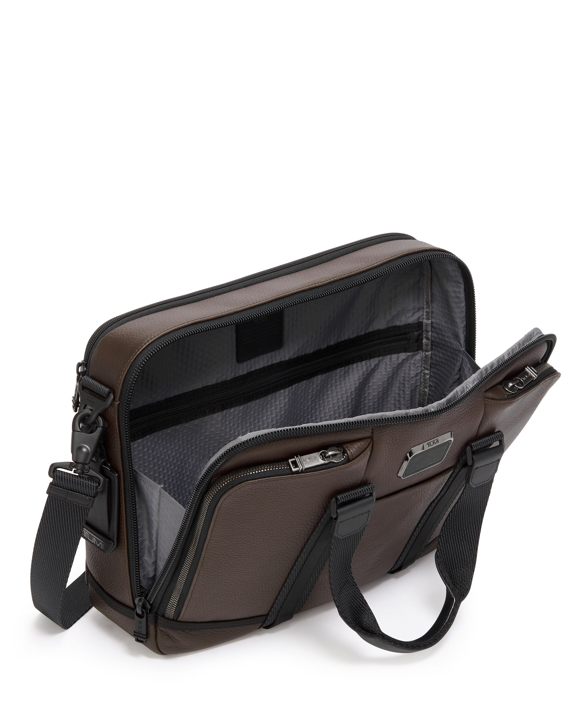 Tumi alpha bravo andrews sale slim briefcase