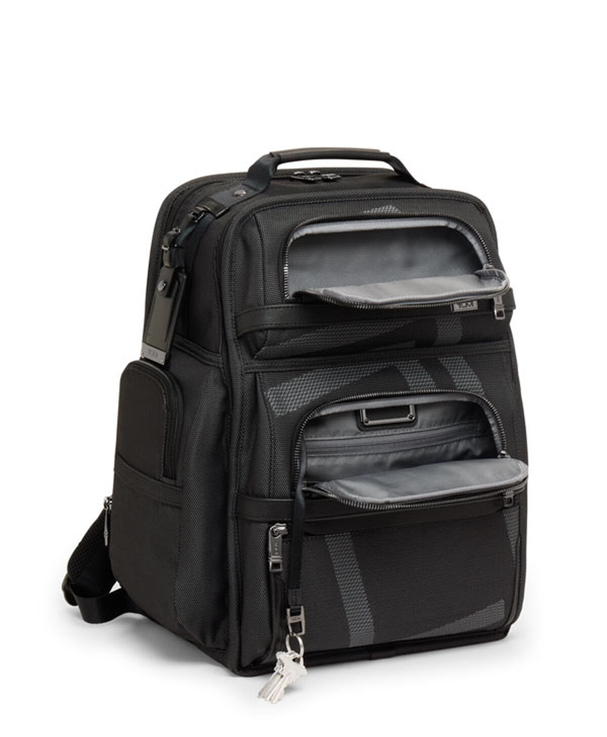 TUMI TUMI ALPHA Brief Pack Reflective Tumi jacquard