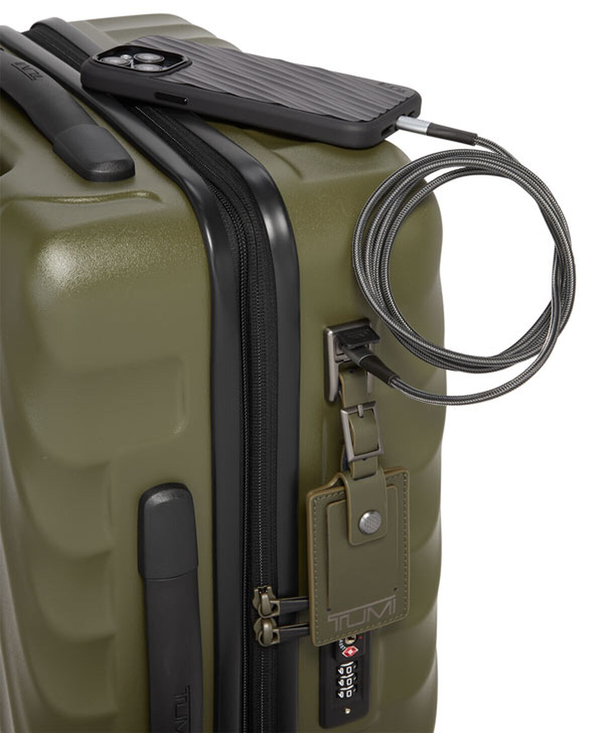 TUMI 19 DEGREE International Expandable Carry-On 55 cm Olive Texture