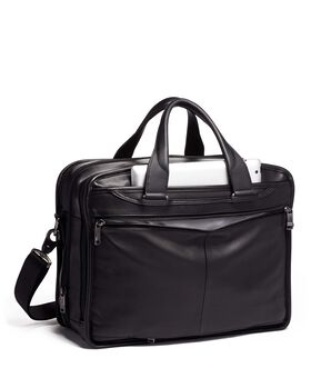 Borsa portacomputer da lavoro espansibile in pelle Alpha 3