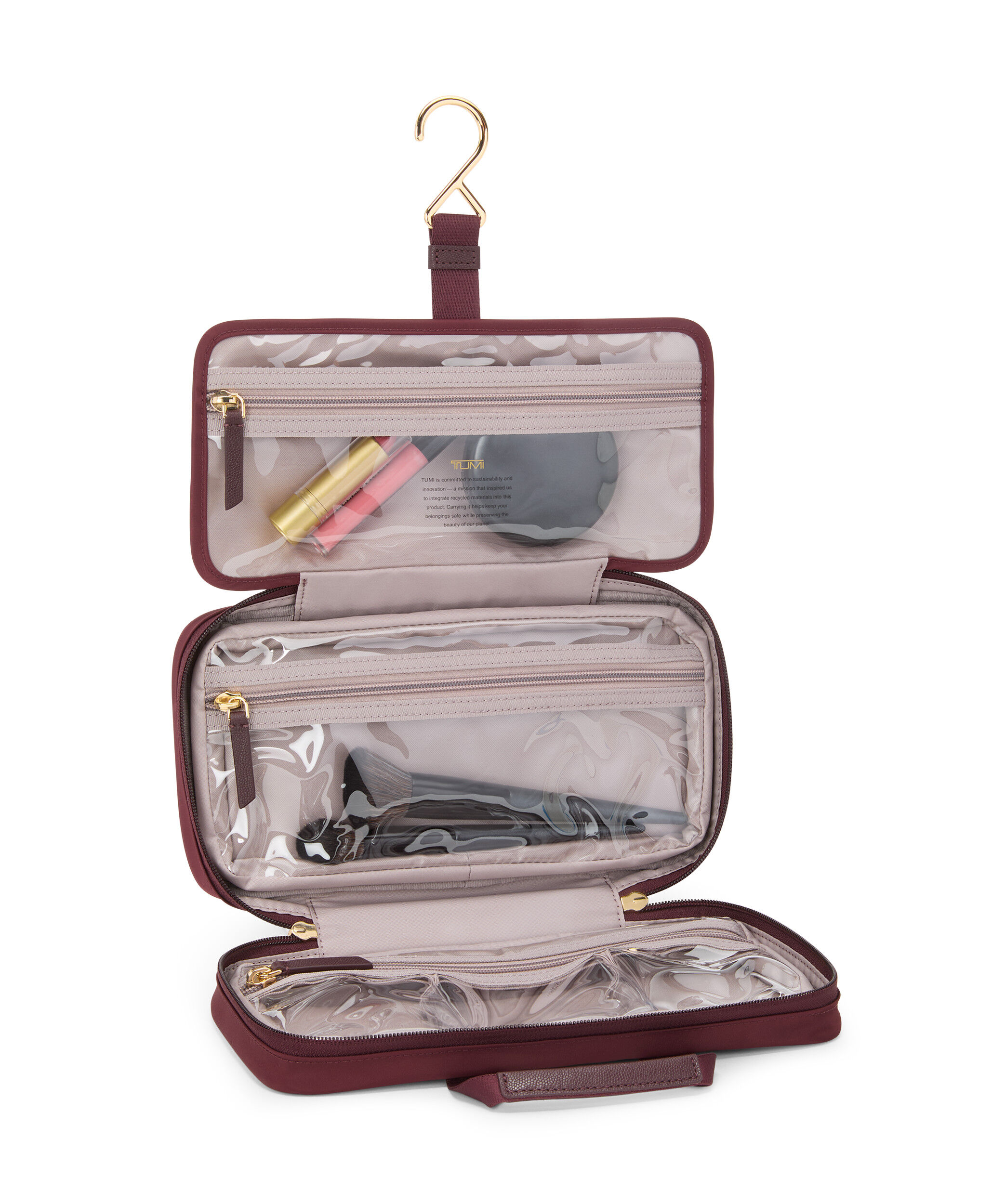 Voyageur Small Madeline Cosmetic Red | TUMI Switzerland