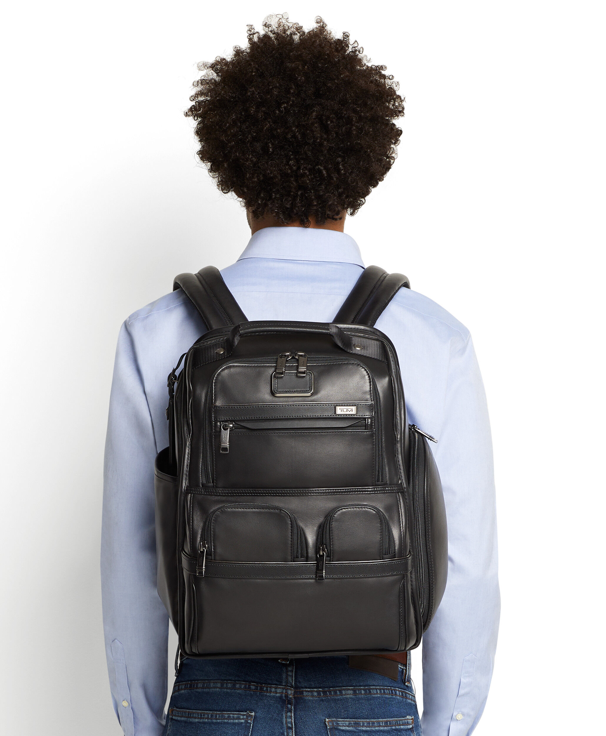 Alpha Compact Laptop Brief Pack Black | TUMI Switzerland