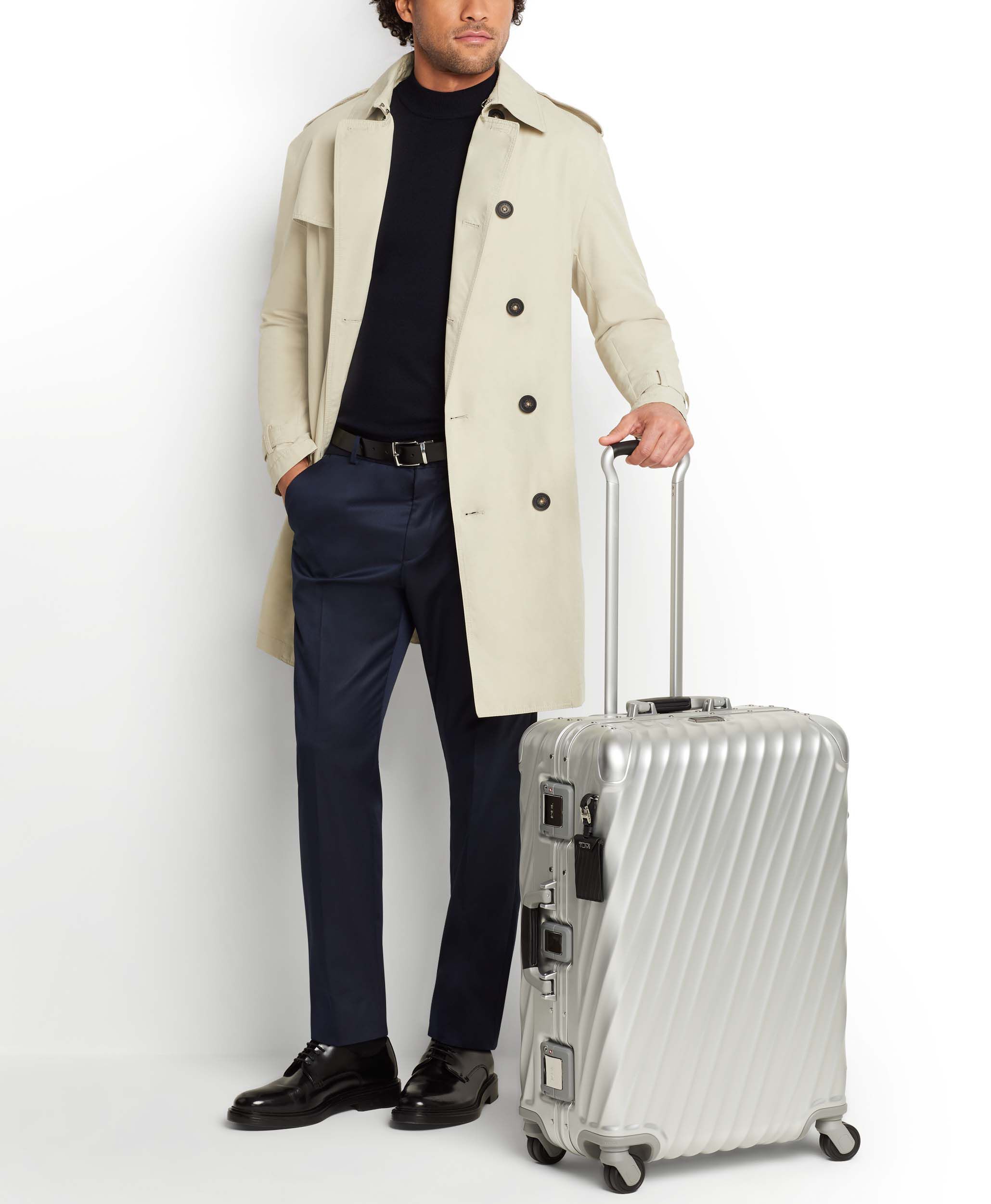 19 Degree Aluminium Valigia Short Trip 66 cm TUMI Svizzera