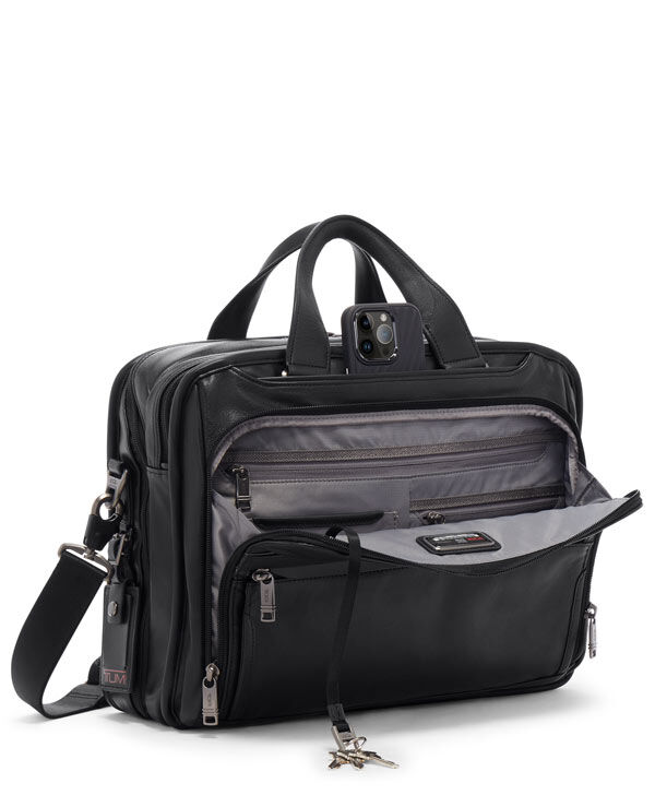 Alpha 3 Organizer Brief Black | TUMI Switzerland