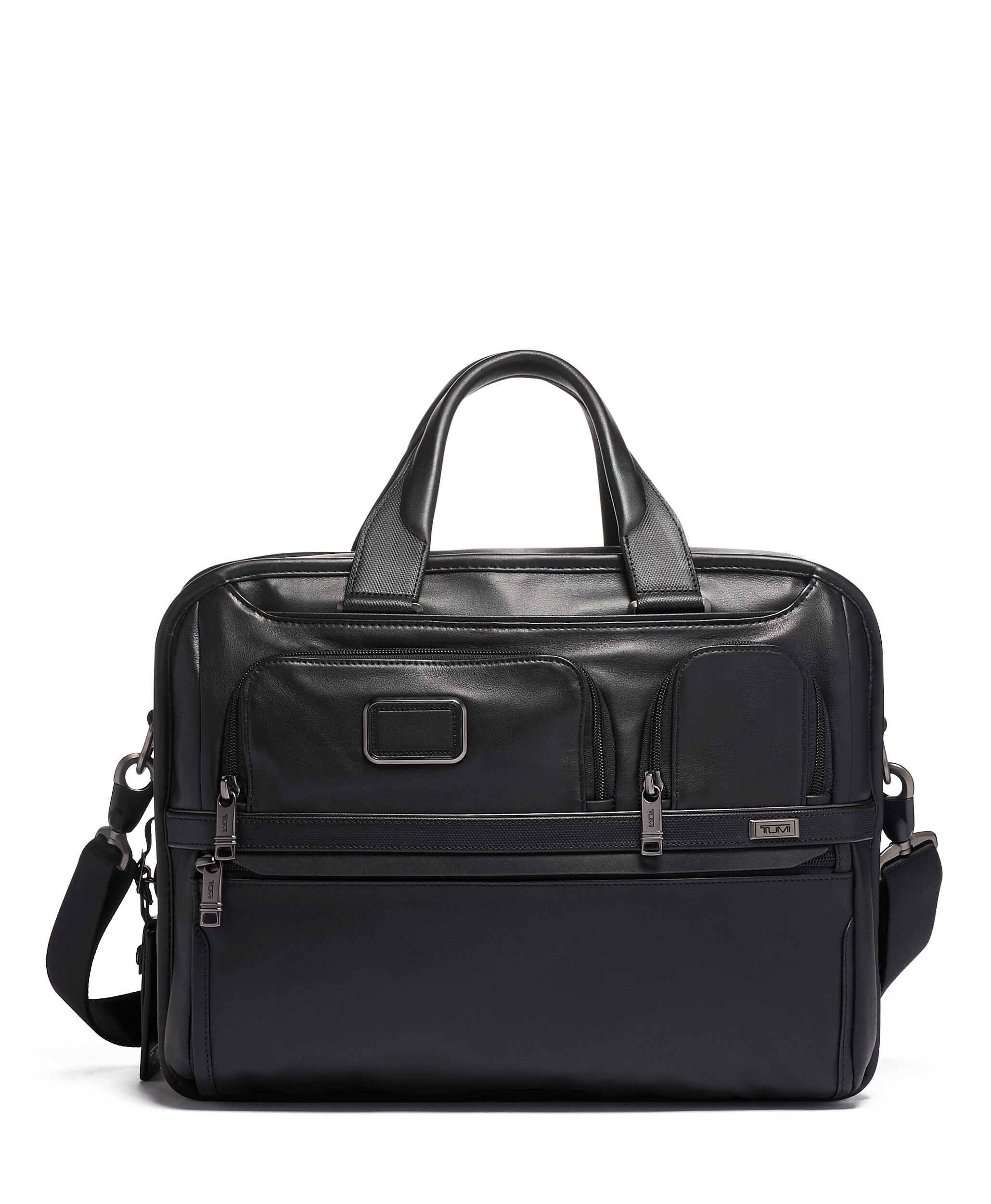 【TUMI】 9603141DL3 Alpha3 レザー Black Alpha 3 Laptop Briefcase Black | TUMI Switzerland