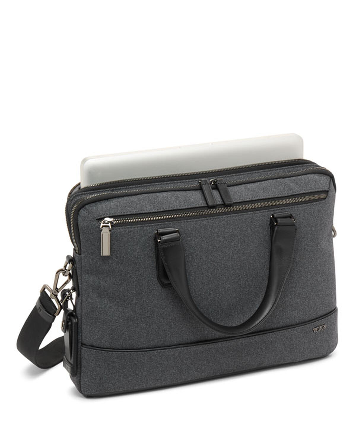 TUMI TUMI HARRISON Sycamore Briefcase Dark Charcoal