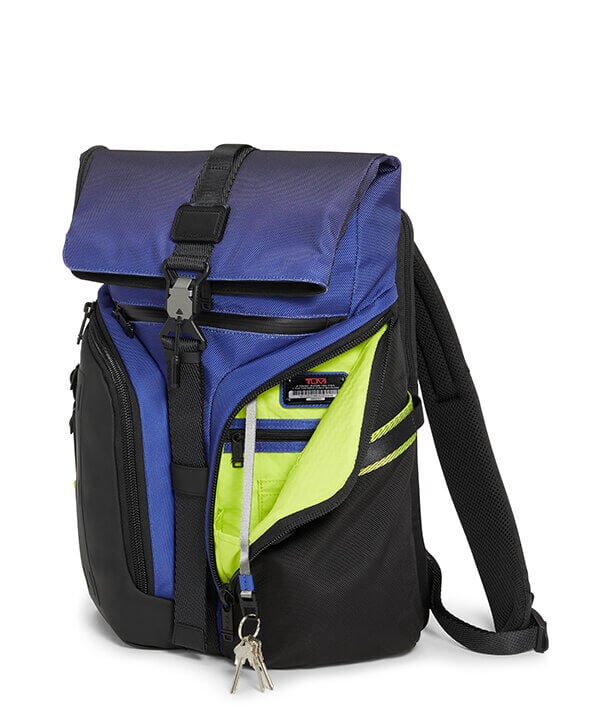 Tumi blue backpack new arrivals